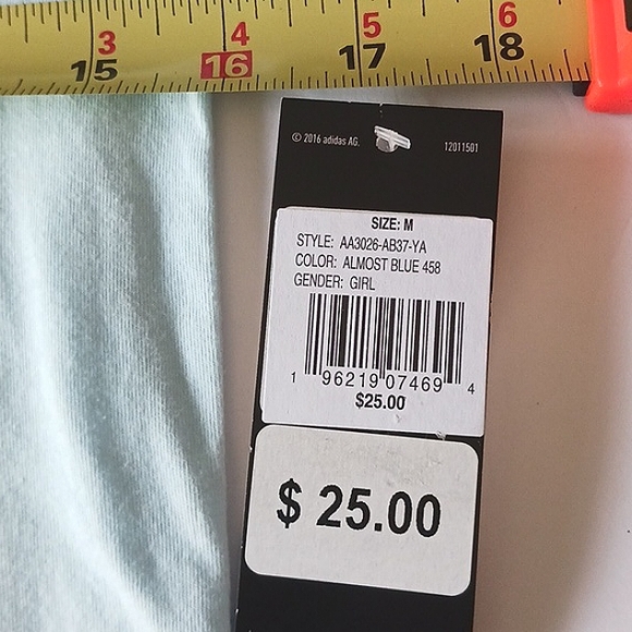 Adidas Aeroready 2 Piece Girl's Multi-Colored Athletic Set Size Medium - Picture 7 of 15